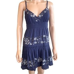 NWOT I.N.C. International Concepts Hand Beaded and Embroidered Dress Size Medium